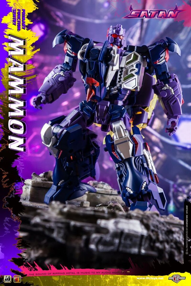 TFC TOYS S-02 Mammon Toy Photography Image Gallery by IAMNOFIRE